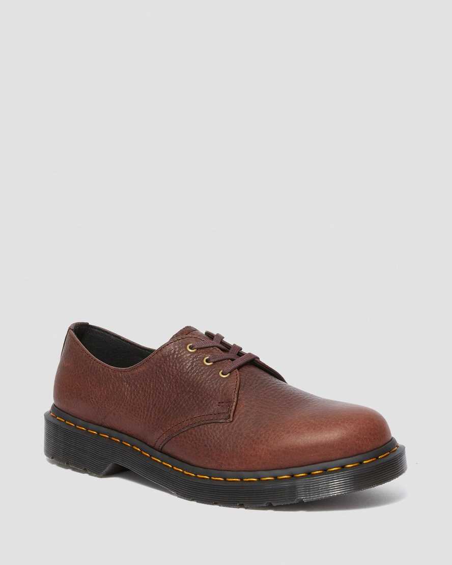 Dr. Martens 1461 Ambassador Lær Oxford Sko Herre Brune [7245WOAXE]